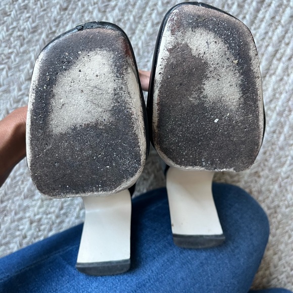 Rag and Bone Ellis Black Patent Leather Boots Ankle Booties - Picture 11 of 15